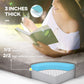 Outsunny Camping Sleeping Mat Memory Foam Pad 2.8&