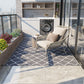 Outsunny Waterproof  Outdoor Rug, 6&