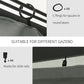 Outsunny Gazebo Curtain 10&
