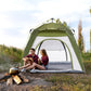 Outsunny Automatic Camping Tent Instant Outdoor Easy Pop Up Portable Backpacking Dome Shelter 4 Person Green | The Comfy Couch Canada