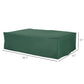 Outsunny Patio Furniture Cover Waterproof Outdoor Rattan Wicker UV Rain Protector Dark Green for 5-7 Pieces | The Comfy Couch Canada