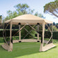 Outsunny Pop Up Screen Tent 12&