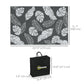 Outsunny Reversible Outdoor RV Rug, Patio Floor Mat, 6&