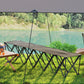 Outsunny Portable 6-Seater Folding Camping Chair, Team Bench Chair with Carry Bag for Soccer Football Team, No Assembly