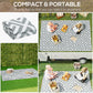 Outsunny Reversible Outdoor RV Rug, Patio Floor Mat, 5&