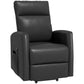 HOMCOM Power Lift Recliner Chair with Remote Control Side Pocket for Living Room Home Office Study Grey | The Comfy Couch Canada
