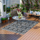 Outsunny Reversible Outdoor RV Rug, Patio Floor Mat, 6&