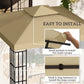 Outsunny Beige 9.8&