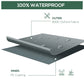Outsunny 97" x 65" x 26" Weatherproof Outdoor Sectional Patio Furniture Cover w/ Ultimate Protection Grey | The Comfy Couch Canada