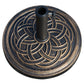 Outsunny 25lb Round Patio Umbrella Base: Bronze Heavy Duty Outdoor Deck Garden Stand | The Comfy Couch Canada