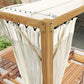 Outsunny 10x10 ft Garden Gazebo Shelter with Retractable Pergola, Nettings for Grill & Patio Deck, Natural - Create a Cozy Retreat | The Comfy Couch Canada