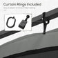 Outsunny Replacement Mosquito Netting for Gazebo 12&