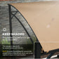Outsunny BBQ Grill Gazebo 7&