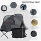 Outsunny Camping Tent Cot All in One Folding Tent Combo Portable Off-Ground Tent Shelter with Self-Inflating Air Mattress and Bag | The Comfy Couch Canada
