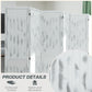HOMCOM Screen Divider Room Divider Screen with Foldable Design for Indoor Bedroom Office 5.5&