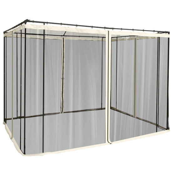 Outsunny Replacement Mosquito Netting for Gazebo 10&