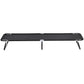 Outsunny Folding Camping Cot Adult Sleeping Bed for Office Home Use Portable Black | The Comfy Couch Canada