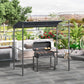 Outsunny BBQ Grill Gazebo 7&