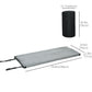 Outsunny Camping Sleeping Mat Memory Foam Pad 2.8&