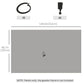 Outsunny Gazebo Curtain 10&