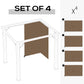 Outsunny Gazebo Curtain 10&