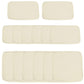 Outsunny Patio Rattan Sofa Set 14pc Outdoor Cushion Polyester Cover Replacement Set No Cushion.