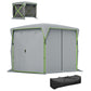 Outsunny 11 x11ft Pop Up Gazebo, Outdoor Camping Tent with Removable Roof & Roll-Up Wind Panels for Backyard & Campsite | The Comfy Couch Canada