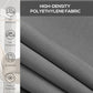 Outsunny 8x6 Patio Roller Shades, Outdoor Cordless Roll-Up Blinds for Porch & Gazebo, UV Protection, Light Grey | The Comfy Couch Canada