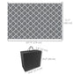 Outsunny Waterproof  Outdoor Rug, 6&