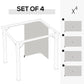Outsunny Gazebo Replacement Sidewalls 4-Panel Privacy Wall for 10&
