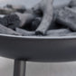 Outsunny 23" Round Outdoor Fire Pit, Portable Firepit Fireplace with Support Legs for Garden, Patio, Camping, Bonfire, Black | The Comfy Couch Canada