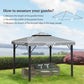 Outsunny Gazebo Replacement Canopy 9.8&