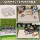 Outsunny Reversible Outdoor RV Rug, Patio Floor Mat, 6&