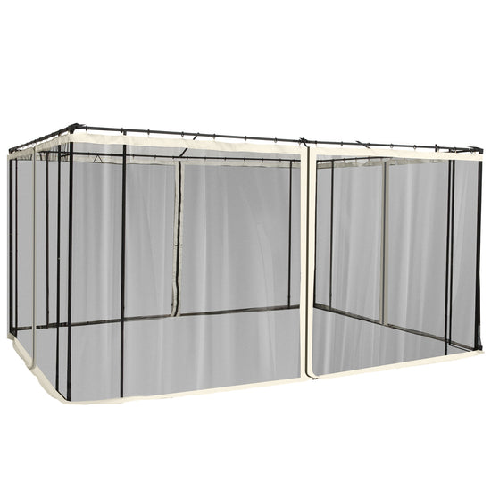 Outsunny Gazebo Bug Screen 10&