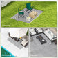 Outsunny Reversible Outdoor RV Rug, Patio Floor Mat, 6&