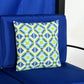 Outsunny Wicker Patio Furniture, Outdoor PE Rattan Sofa Set with Retractable Canopy Pergola, Shade Shelter, Blue | The Comfy Couch Canada
