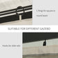 Outsunny Gazebo Curtain 10&