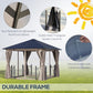 Outsunny Hardtop Gazebo 10&