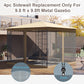 Outsunny Gazebo Mosquito Netting 10&
