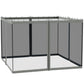 Outsunny Gazebo Mosquito Netting Replacement 10x10&