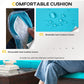 Outsunny Turquoise Patio Furniture Set, Soft Cushioned Corner Sofa Sets for Outdoor Comfort and Style | The Comfy Couch Canada