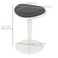HOMCOM Standing Desk Stool, Ergonomic Wobble Chair, Adjustable Leaning Stool for Office Desks, with Rocking Motion, Grey | The Comfy Couch Canada