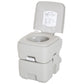 kleankin Outdoor Portable Travel Toilet Detachable Flushable Tank Easy to Use 3 Way Pistol for Camping Hiking Boating Roadtripping  | The Comfy Couch Canada