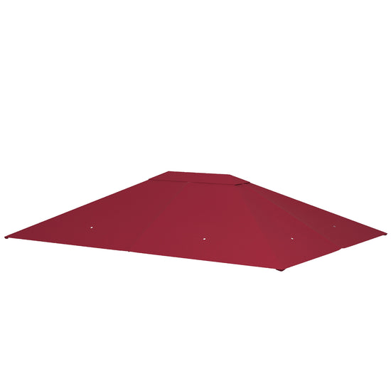 Outsunny Gazebo Replacement Canopy Top Cover 10&
