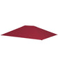 Outsunny Gazebo Replacement Canopy Top Cover 10&