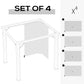 Outsunny Gazebo Curtain 10&