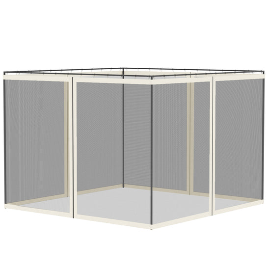 Outsunny Replacement Mosquito Netting for Gazebo 10&