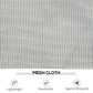 Outsunny 10x10 Gazebo Curtain Replacement Universal Mesh Sidewall Netting with Zippers & C-Rings in Beige | The Comfy Couch Canada
