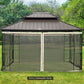 Outsunny Gazebo Bug Screen 10&