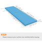 Outsunny Patio Chaise Lounge Chair Cushion Replacement Sun Lounger Pads with Headrest and Ties, Turquoise | The Comfy Couch Canada